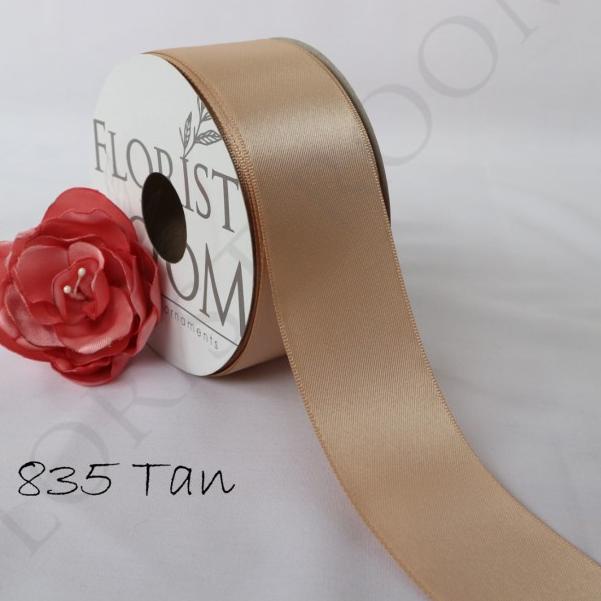 

Pita satin Double Face ±3.8cm - Satin - Ribbon - 835 Tan