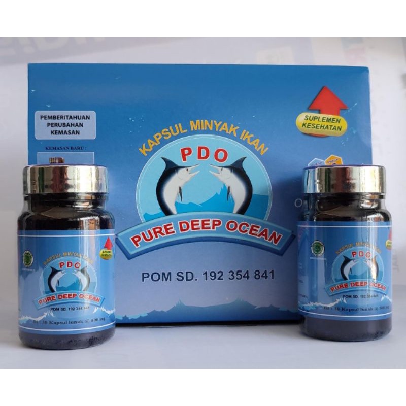 PDO Minyak Ikan Kapsul ORIGINAL