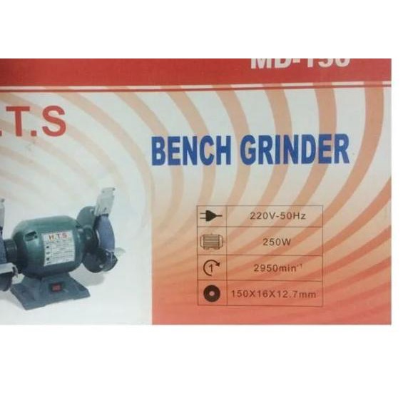 BENZ 6 Inch Mesin Gerinda Gurinda Duduk Bench Grinder nankai