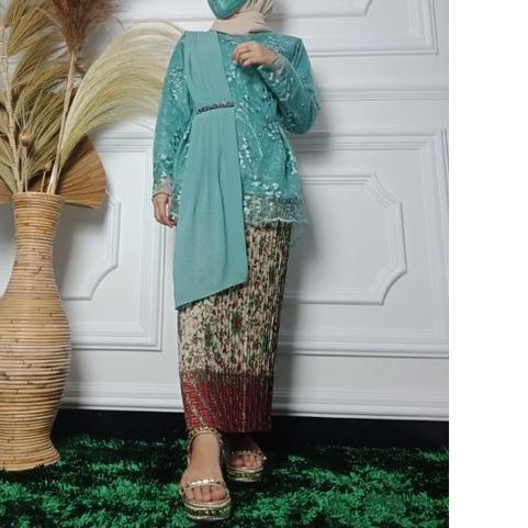 SET AURORA SELENDANG - AURORA SELENDANG MODEL - KEBAYA PAKAI SELENDANG
