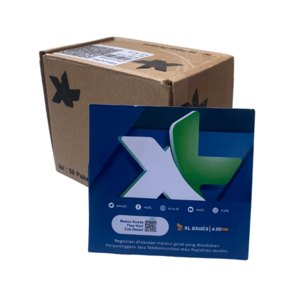 PERDANA 1 BOX XL ISI 50 PCS (BISA SMS/TLP)