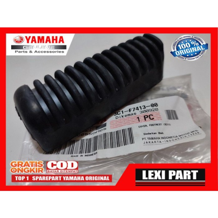 Karet step depan karet injakan depan vixion vixion new  ori yamaha DHICKA_PART