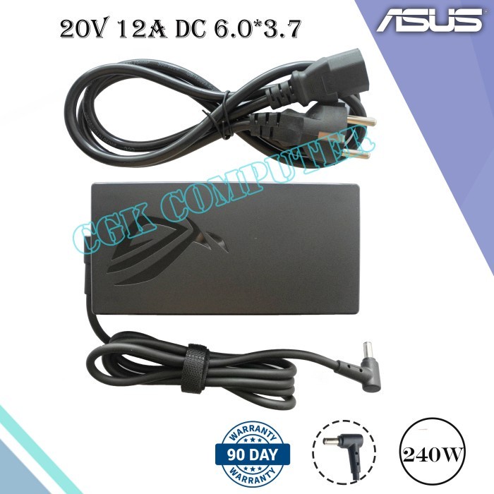Adaptor Charger for ASUS ROG Strix Scar 15 GX550LXS RTX2080 ASUS 20V 12A