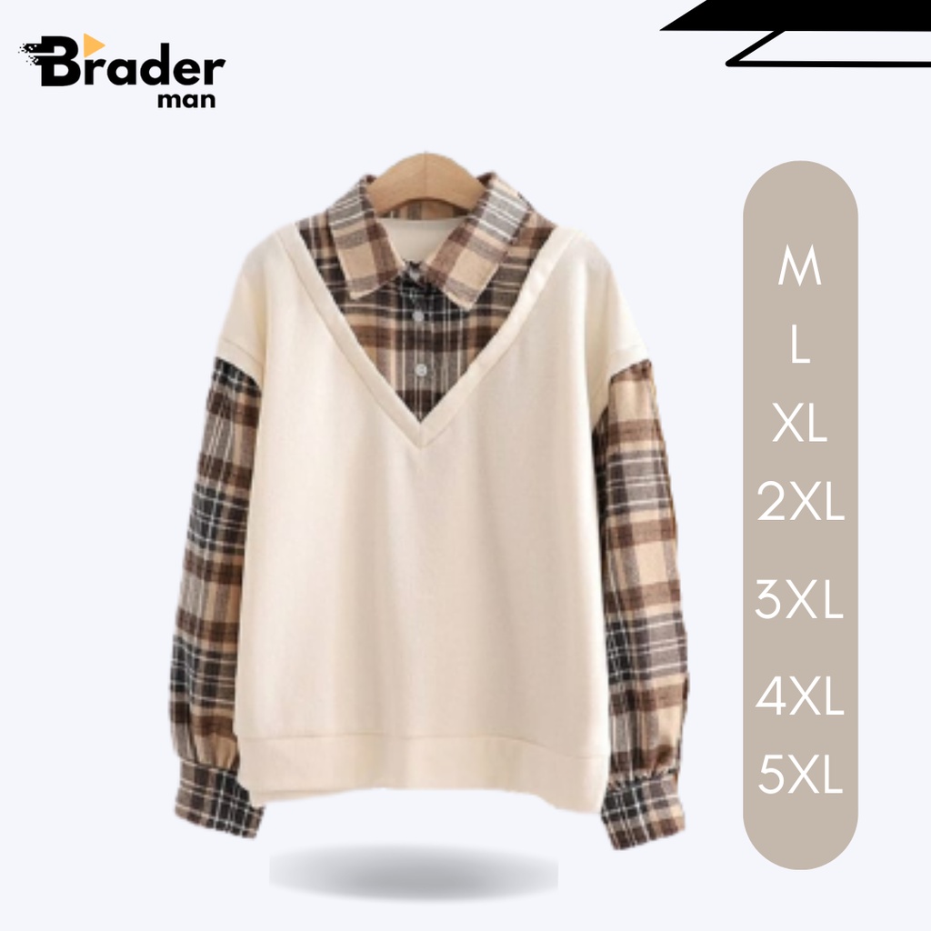 Kemeja Lengan Panjang Pria Rompi