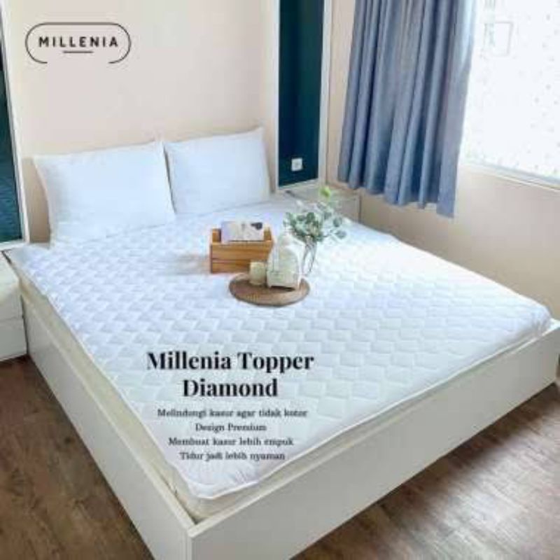 Matras Protector Diamond by Millenia Lembut Halus Nyaman