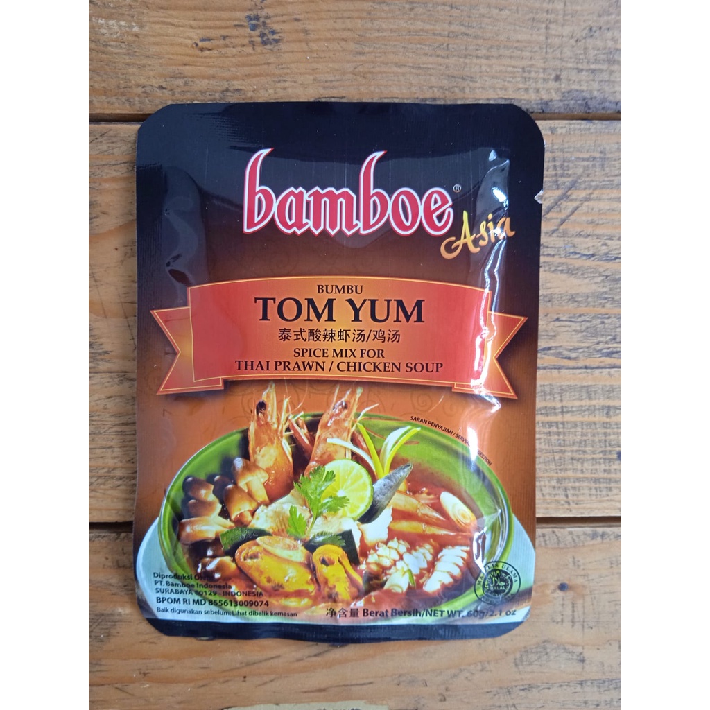 Jual Bamboe Bumbu Tom Yum Bamboe Spices Tomyam Tom Yam Tomyum Thailand