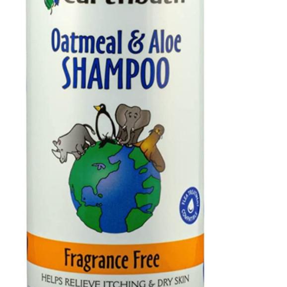Earthbath Oatmeal & Aloe Shampoo Dog Cat Anjing Kucing REPACK 200ml - Fragrance Free