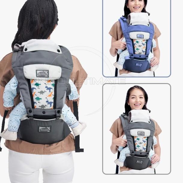 6In1 Posisi Hipseat Gendongan Duduk + Penutup Kepala Snobby By