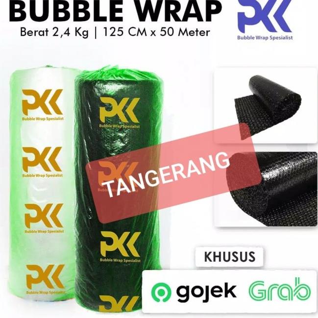

Bubble wrap roll - HITAM/60CMX50M