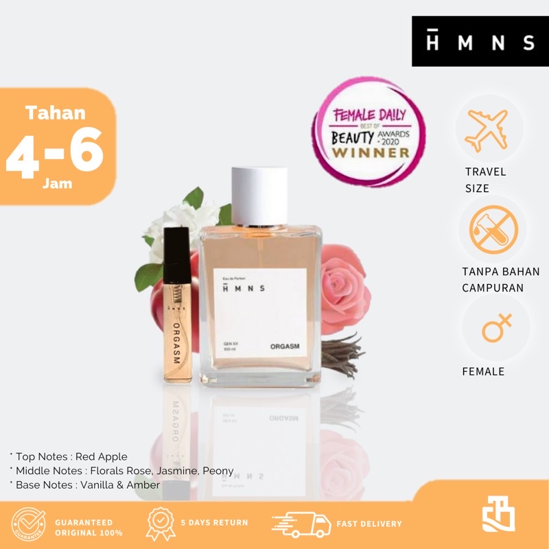 Share In Bottle Decant Parfum Original Pria Wanita HMNS EDP ukuran 5 ml Travel Size - Orgsm