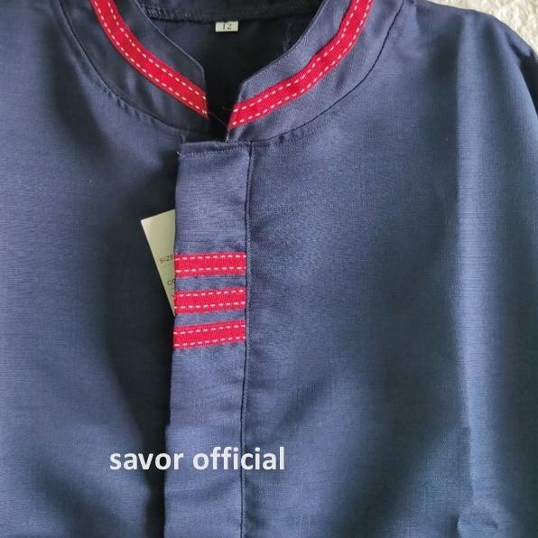 Baju Koko Anak Cowok 3/4 - Setelan Baju Koko Anak Laki Laki - Putih, 3-4 tahun