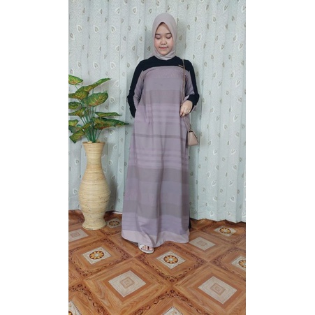 Aleza Dress By Amori Design mat jetblack mix aswan