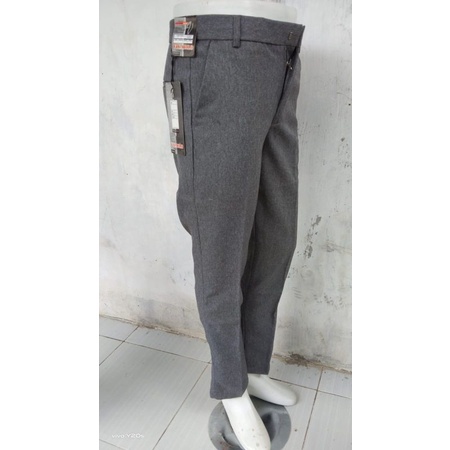 celana slim fit pria/celana formal