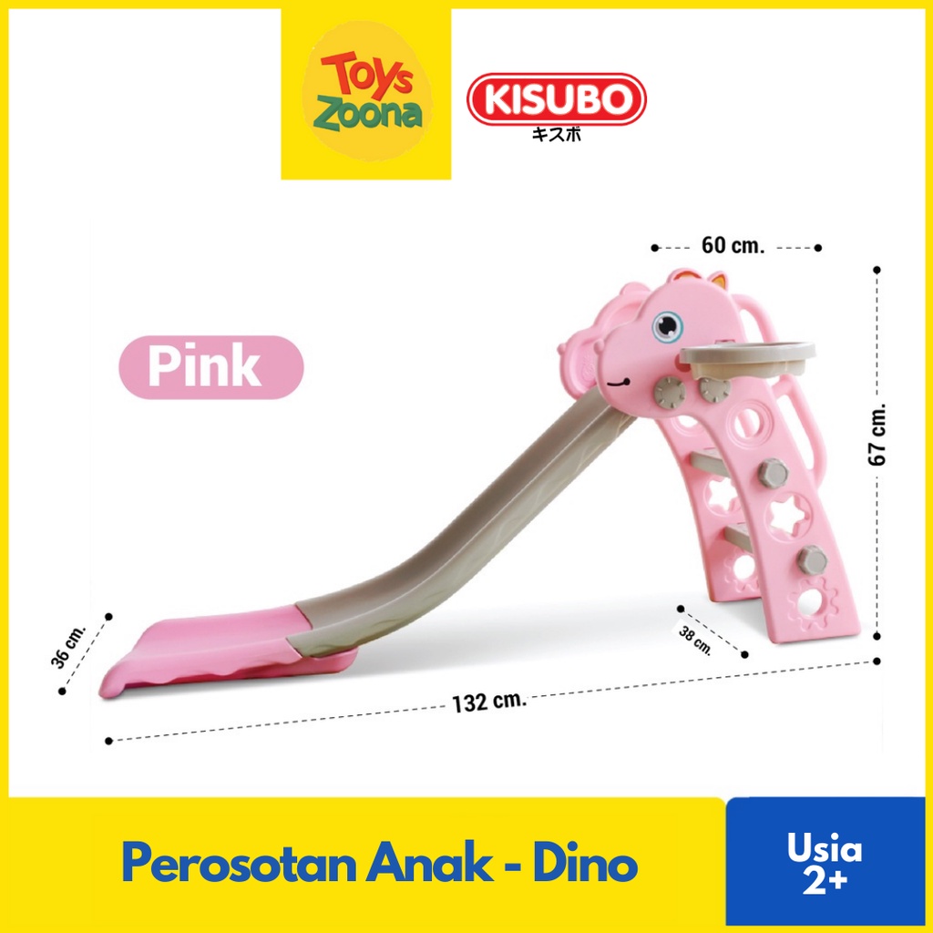 ToysZoona Perosotan Dino / Perosotan Anak Murah / Perosotan Kisubo / Mainan Perosotan