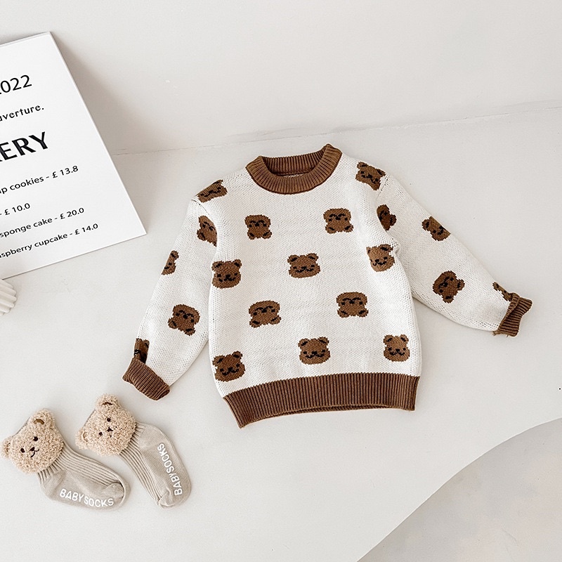 Bear sweater bayi anak