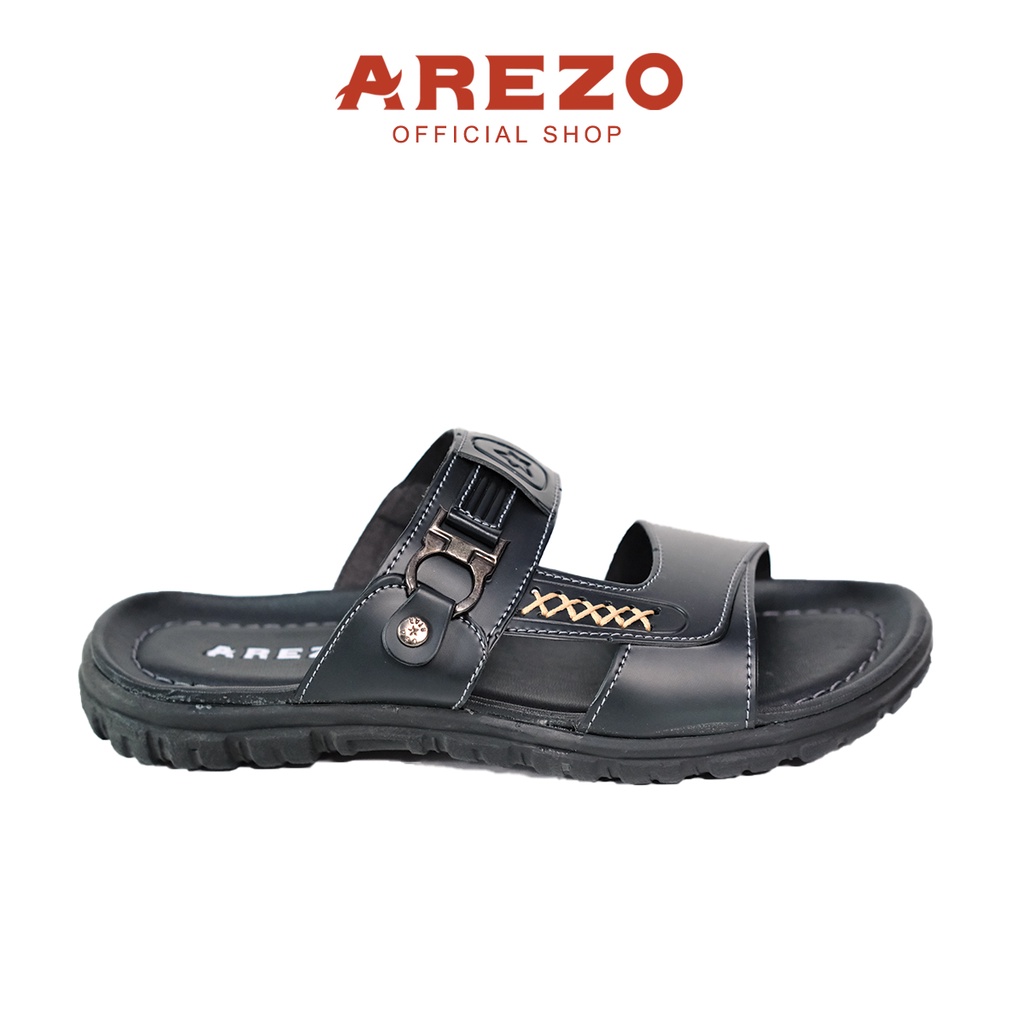 Arezo Sandal Slop Pria Arezo Ukuran 39 Sampai 43 Slip On Original S 02