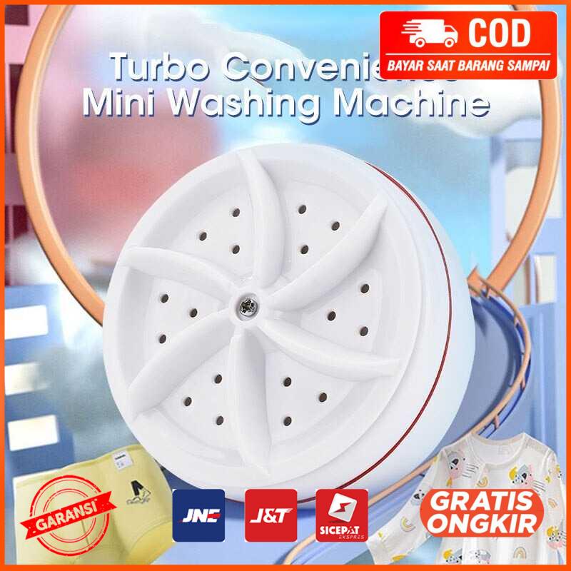 Mesin Cuci Mini Portable Washing Machine Ultrasonic HG561