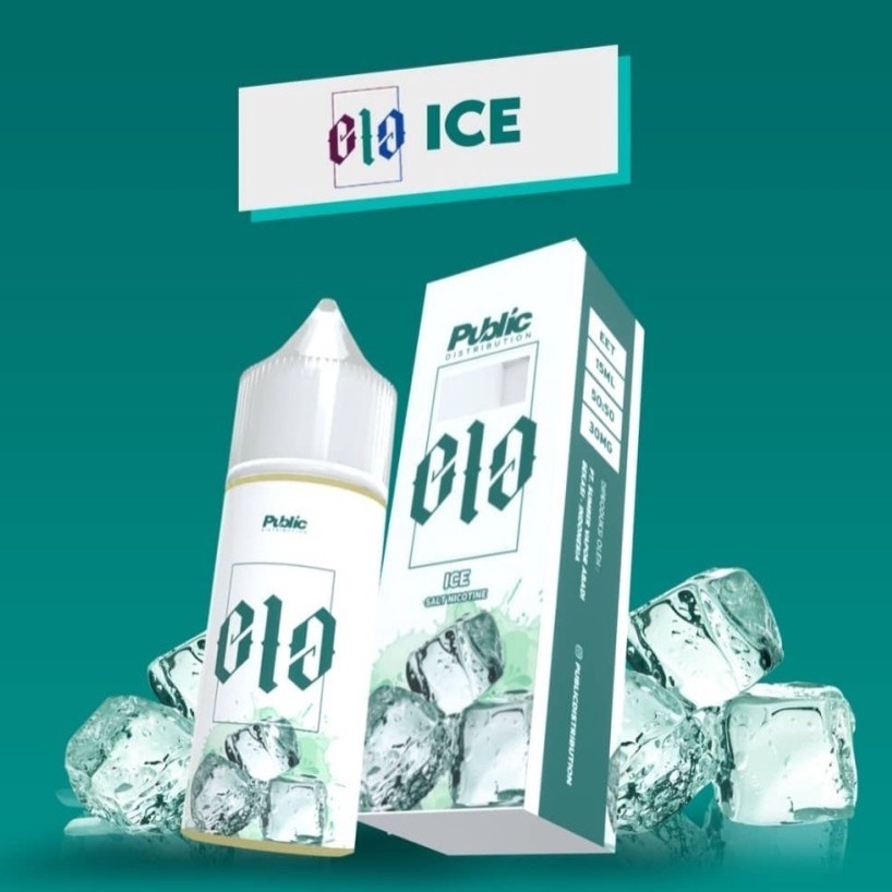 ELO ICE Salt Nic 15ML by Public Distribution