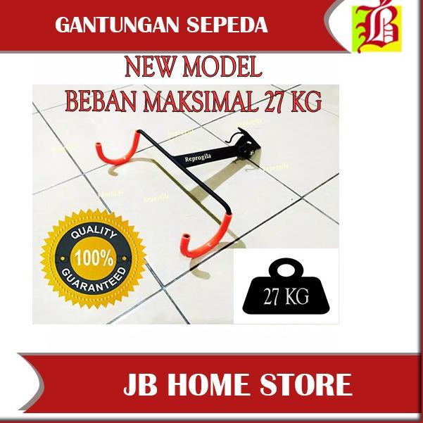 Gantungan Sepeda,Rak Sepeda,bracket Sepeda Dinding,Bike Hanger sepeda - Merah