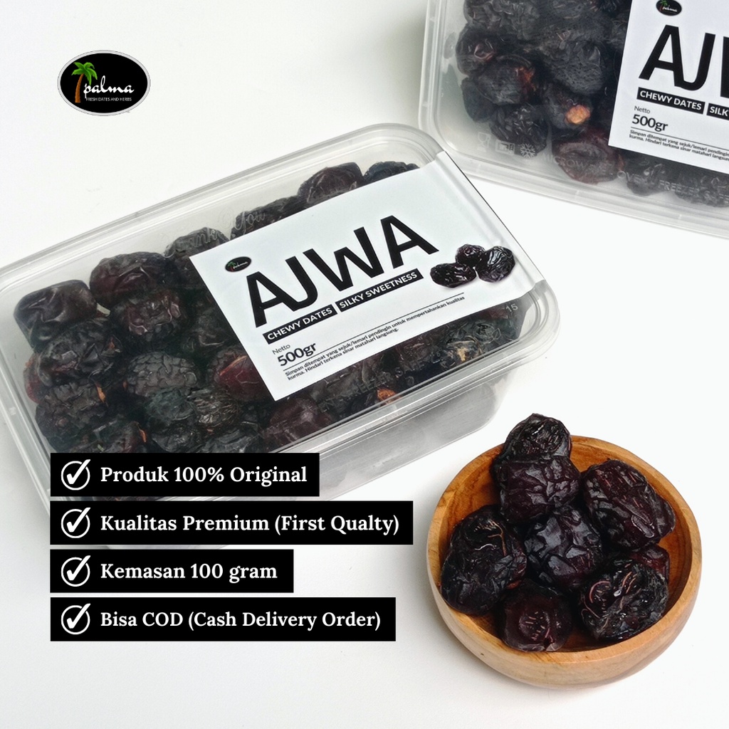 KURMA AJWA PREMIUM KURMA NABI ORIGINAL MADINAH