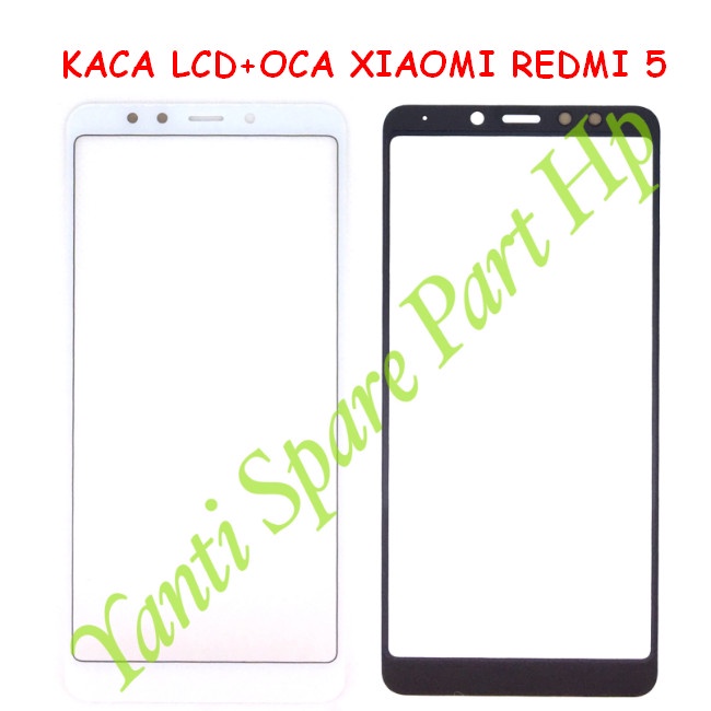 Kaca Lcd Plus Oca Xiaomi Redmi 5 Original Terlaris New