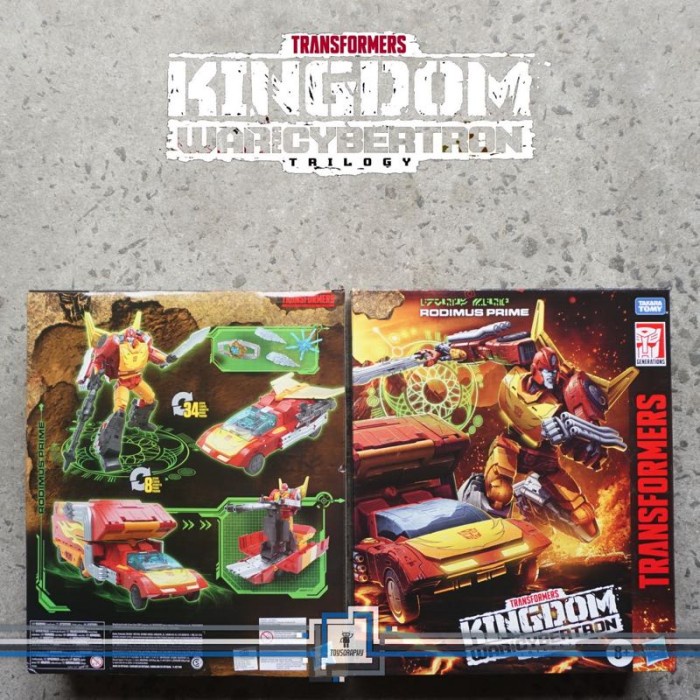 Transformers WFC Kingdom Commander RODIMUS PRIME Exclusive
