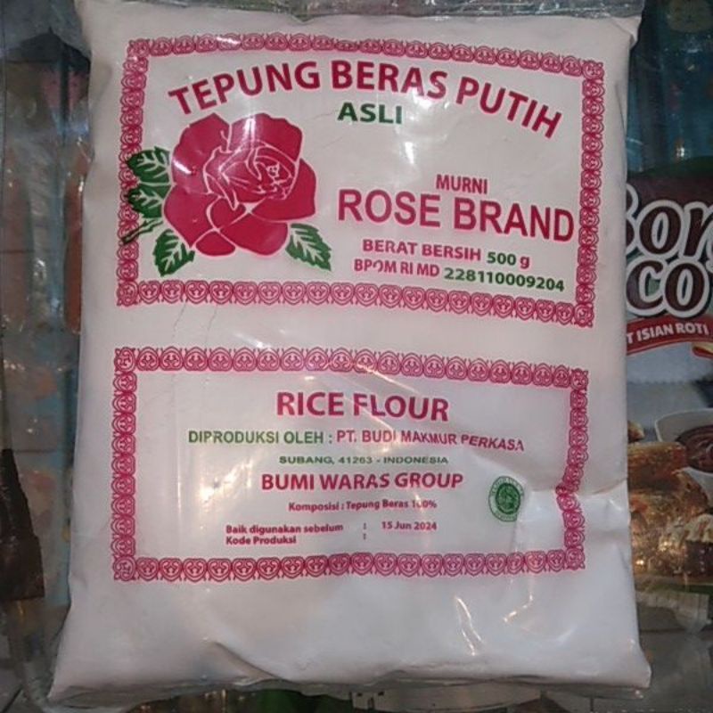 

Tepung Beras Rose Brand 500 gram