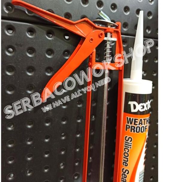 

Dextone Paket Tembakan Tulang + Lem Sealant Weather Proof Tahan Air - White