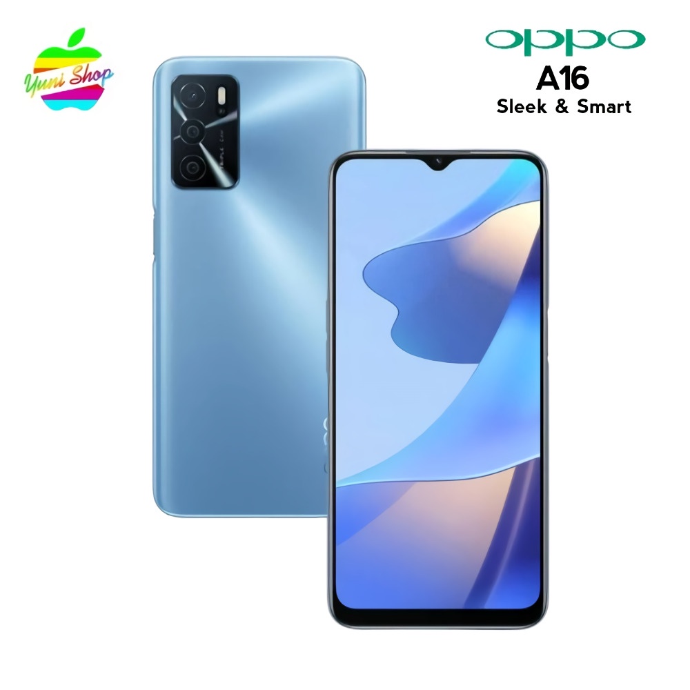 OPPO A16 4/64GB GARANSI 1 TAHUN