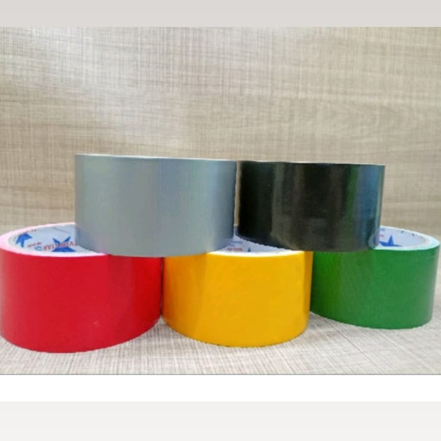 

Lakban Kain Warna Cloth Tape SEVEN STAR 2 Inch x 12m