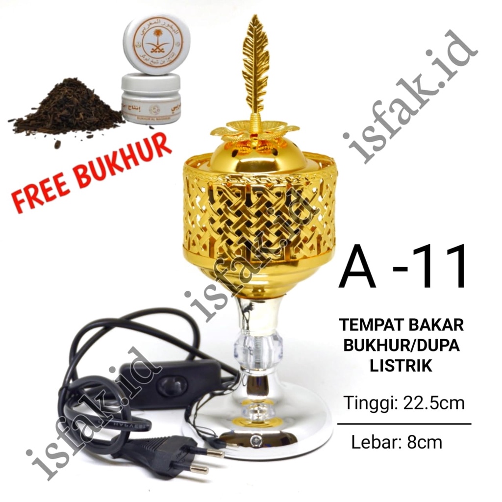 FREE BUKHUR Prapen Buhur Listrik Tempat Bakar Bukhour Elektrik Wadah Dupa Electrik Modern Tungku Aromaterapi Cantik Pendupaan Impor Mabkhara Antik Incense Burner Electric