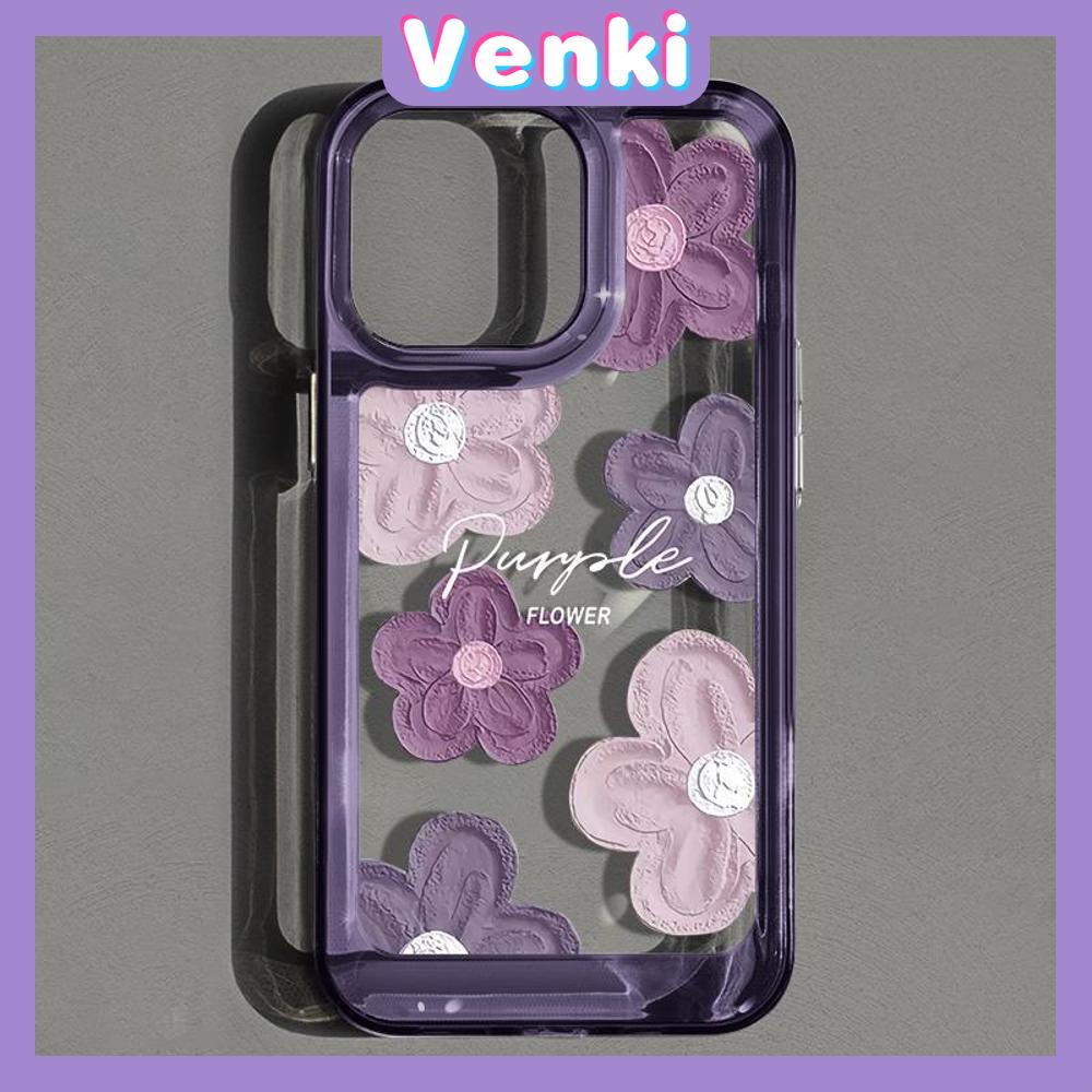 iPhone Case HD Acrylic High Quality Hard Case Metal Button Protection Camera Shockproof Painting Flower Compatible For iPhone 14 13 12 11 Pro Max XR XS Max