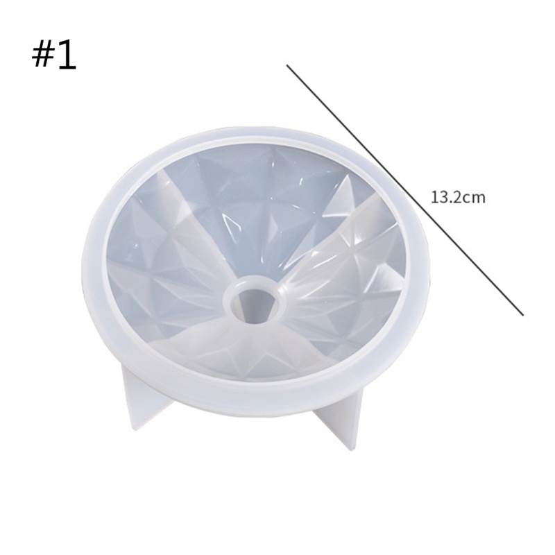 Siy Cetakan Resin Epoksi Bentuk Bulat Multilayer Untuk Membuat Perhiasan DIY