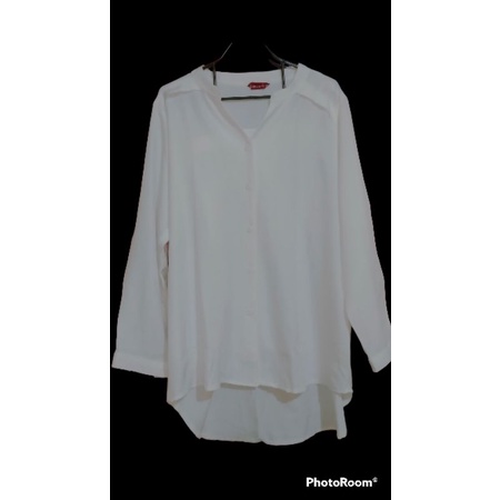 Blouse/kemeja iMaroon uk XL (preloved)