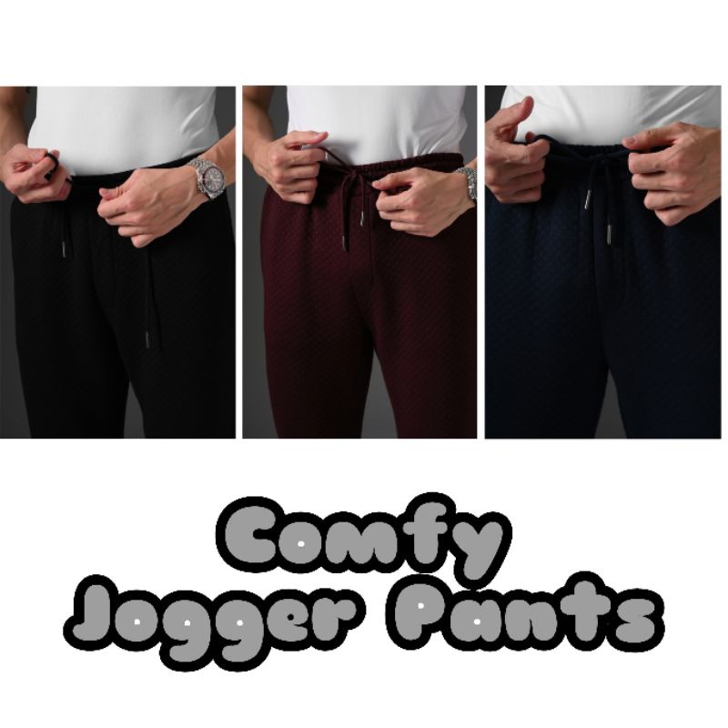 Comfy Jogger Pants MALE ID HEYMALE (READY SIAP KIRIM)