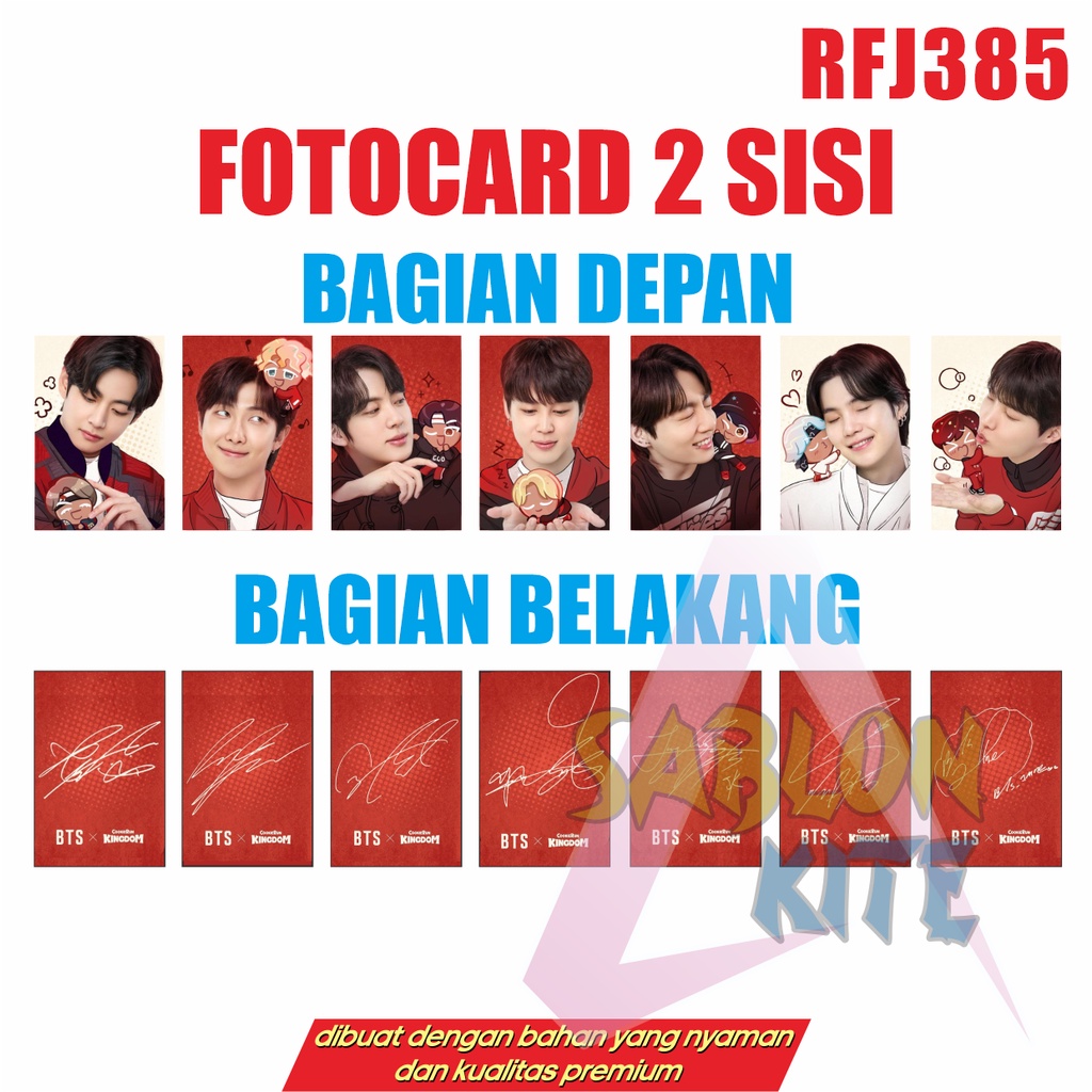 MURAH!!! FOTOCARD KPOP KINGDOM 2 SISI RFJ385