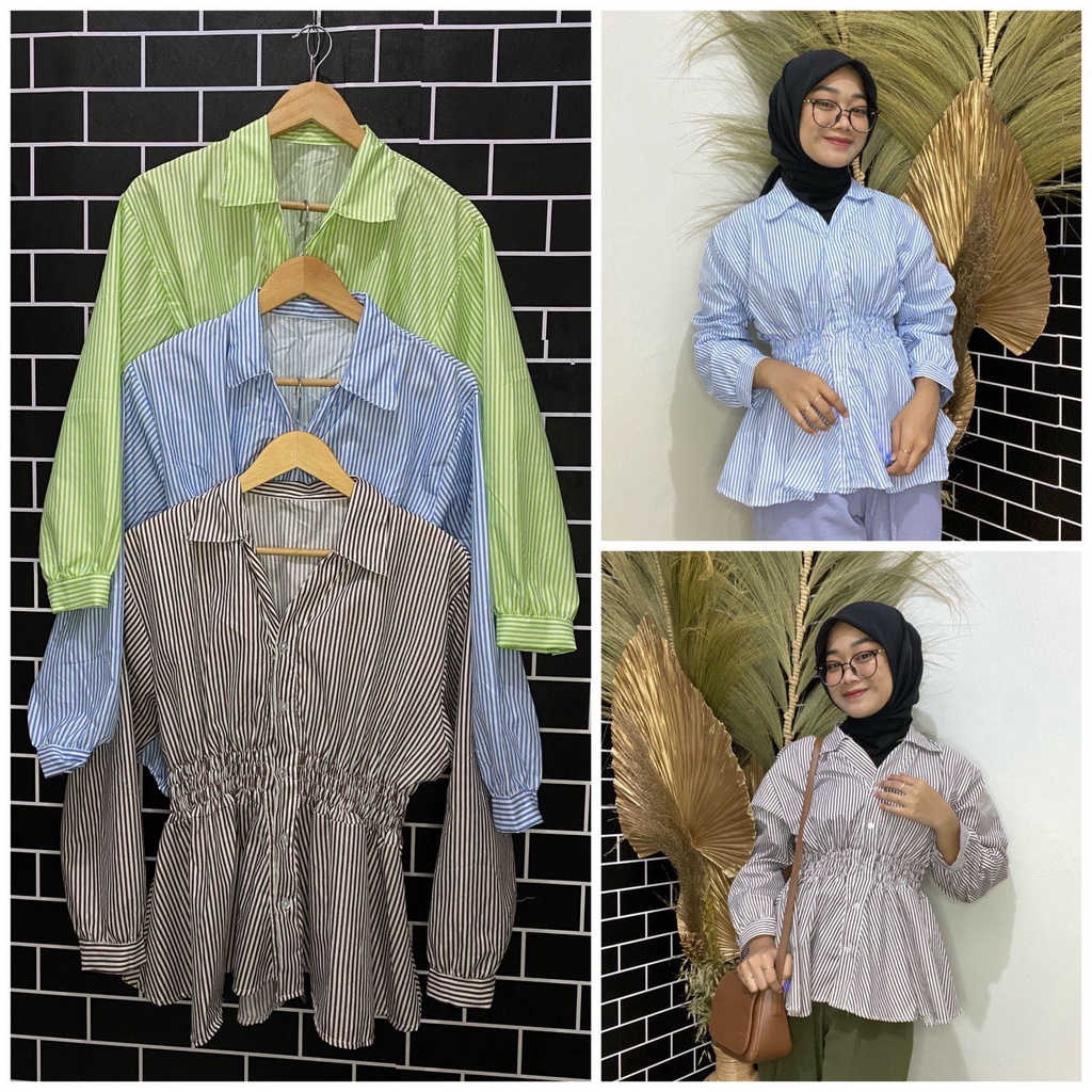 Tamara Blouse Salur | Atasan Wanita Terbaru