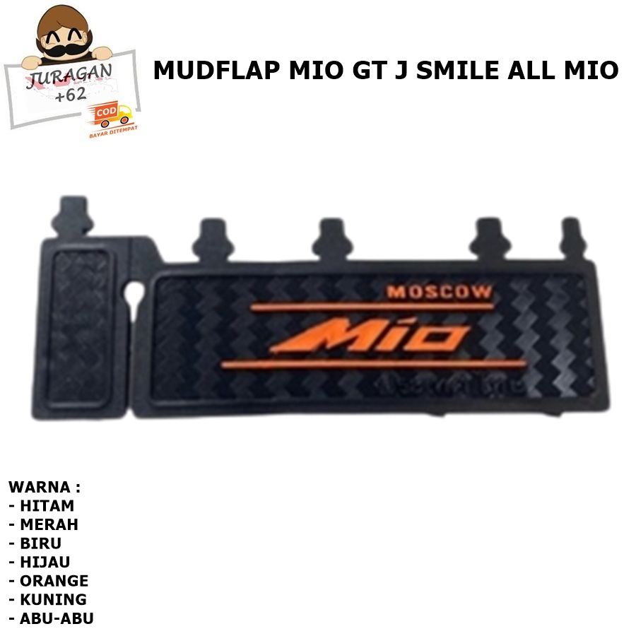 MUDFLAP MIO Z J GT SOUL M3 125 MUDLAP PENAHAN LUMPUR KARET PELINDUNG DINAMO SPAKBOR KOLONG