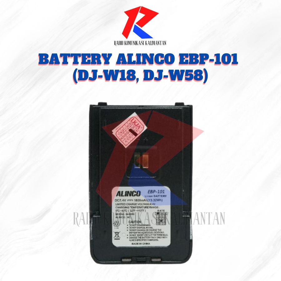 BATTERY ALINCO EBP-101 (DJ-W18, DJ-W58)