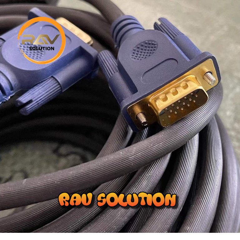 KABEL VGA 15M HIGH QUALITY (GOLD PLATED) / VGA 15 METER / VGA 15 M