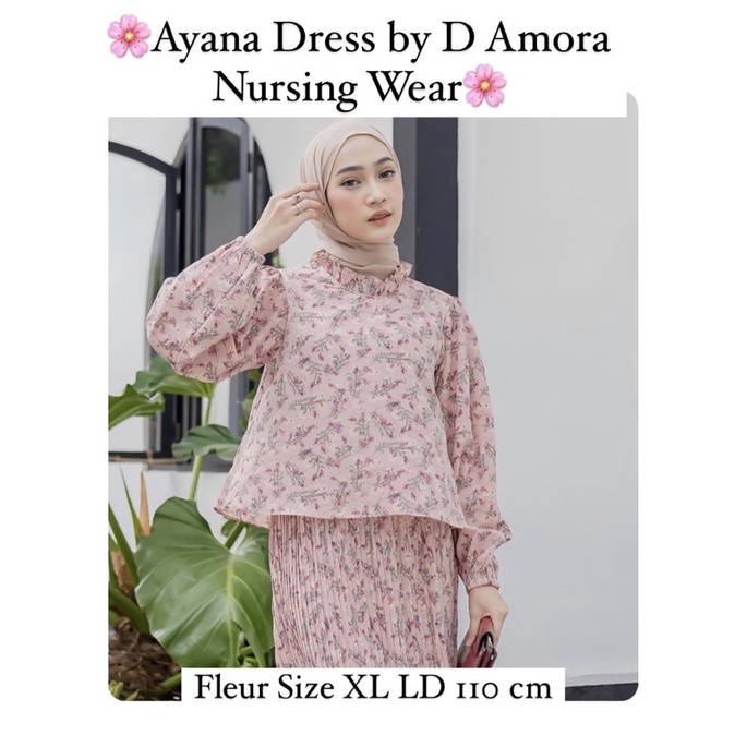 AYANA DRESS D’AMORA NURSING WEAR | BLAIR DRESS D’AMORA NURSING WEAR | UMA SET D’AMORA NURSING WEAR [