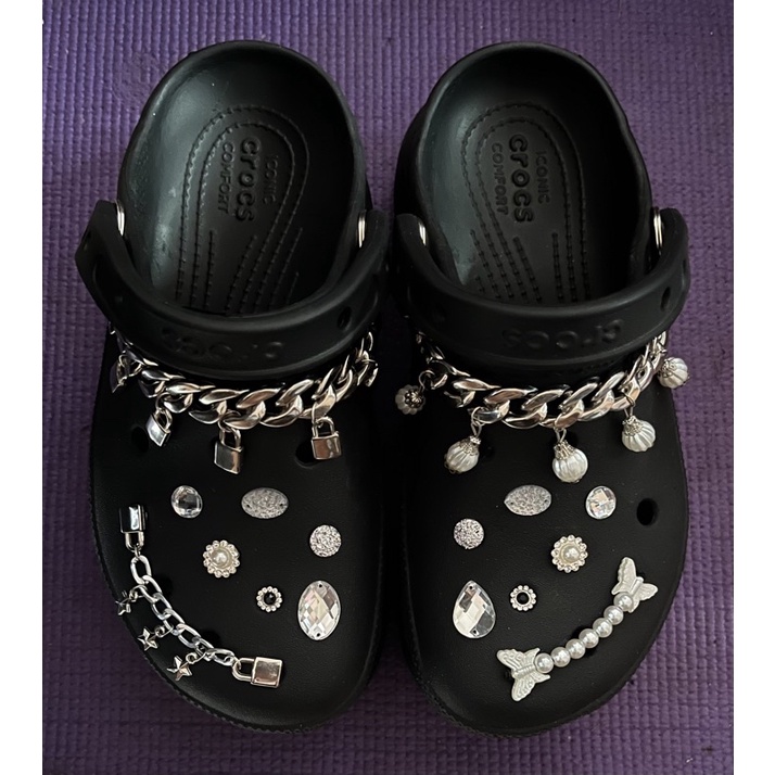 Jibbitz crocs | Jibbitz DIY | tempelan sandal