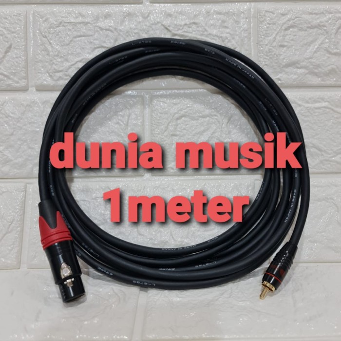 Kabel Kabel Jack Canon Xlr Female To Rca Male / Jack Rca Ke Canon Cewek