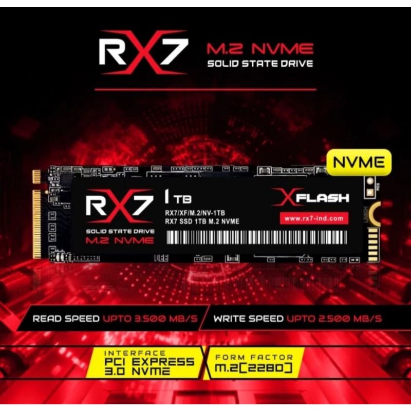 SSD M2 NVME 1TB RX7