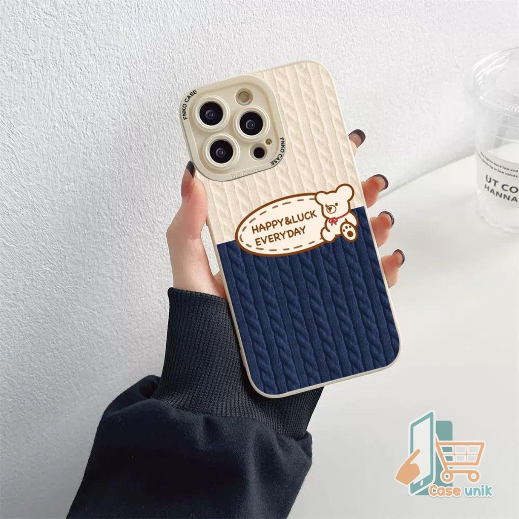 SS115 SOFTCASE MOTIF KARTUN BERUANG OPPO A17 A17K A71 A74 A95 A76 A36 A96 A83 F1S A59 F5 YOUTH F7 RENO 4 4F F17 PRO 5 5F F19 PRO 6 7 8 7Z A96 CS4872