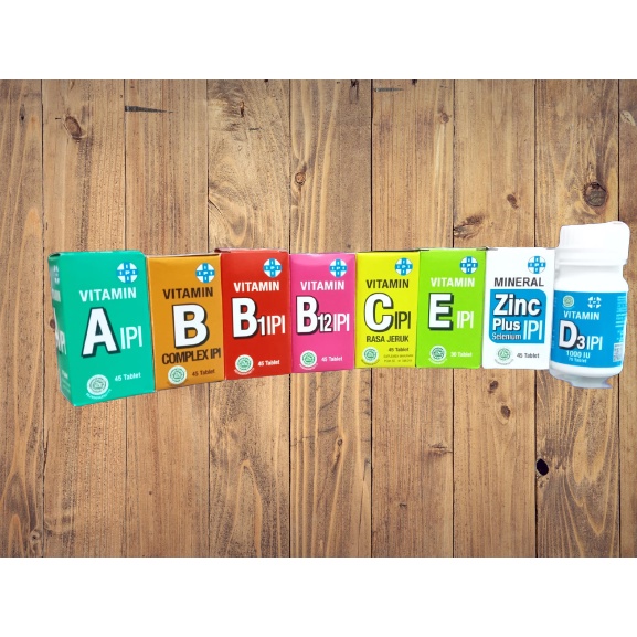 VITAMIN A IPI/B1 IPI/B12 IPI/B COMPLEX IPI/ C IPI