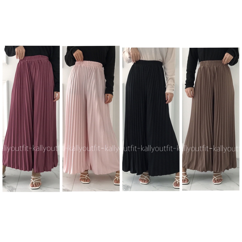 CELANA PLEATS KALLYOUTFIT PLISKET