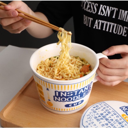 

Jual Kawashimaya Nissin Cup Noodles Bowl / Mangkuk Mie Jepang Keramik Murah
