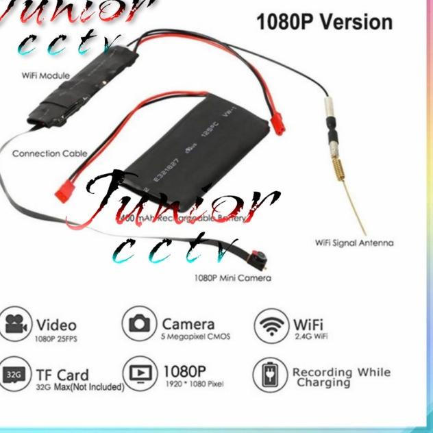 IP Cam Mini Wifi Spy Cam Kecil Kamera Tersembunyi