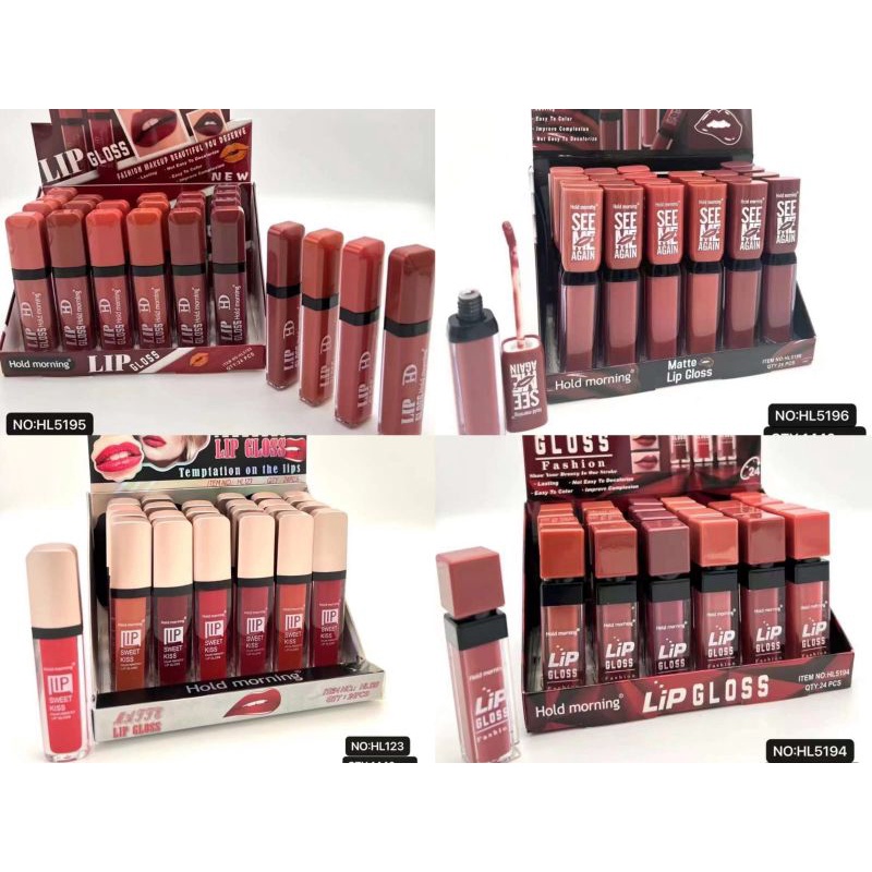 [ SATUAN ] HOLD MORNING NUDES SERIES LIPCREAM